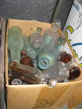 Collectible GLASS BOTTLES - Milk, Beer, Soda, Miscellaneous Lot