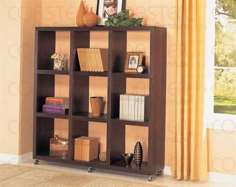 Contemporary Asymmetrical Bookcase By Coaster Furniture CO-800265