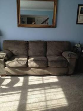 Couch and matching loveseat