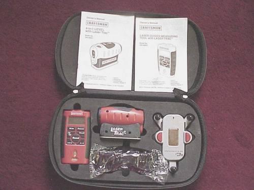 Craftsman ACCUTRAC Laser Measuring Tool/4-in-1 LEVEL with Laser Trac