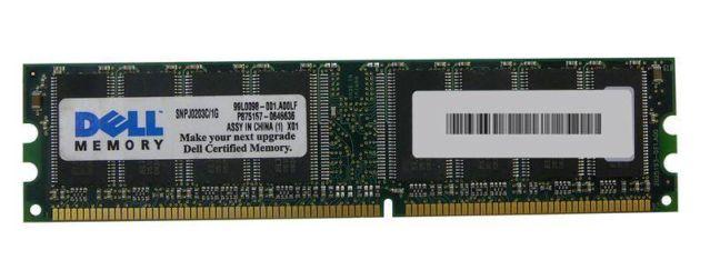 Crucial 1GB PC2700 DDR 333MHz Desktop Memory RAM 184 pin