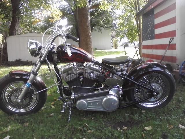 Custom Harley Bobber