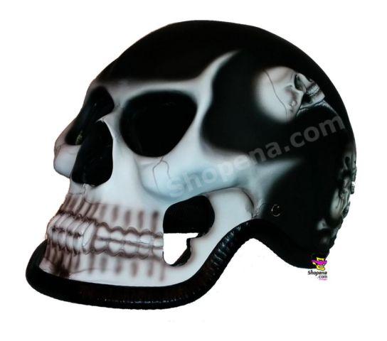 Custom Motorcycle Helmet Unique Skull Helmets and Airbrushed Helmets