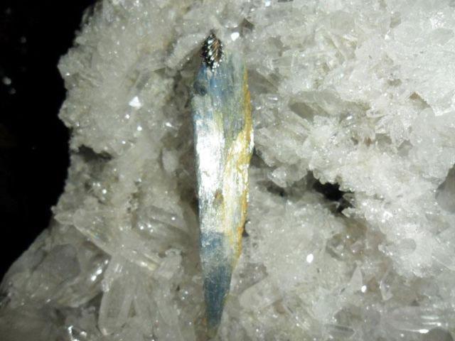 Deep Deep Blue Kyanite Crystal Charm #8