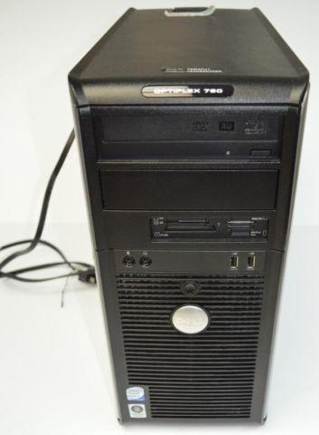 Dell Optiplex 760 Tower Core 2 Duo 2GB 250GB DVD-RW PC