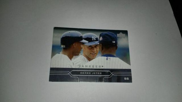 Derek Jeter;baseball card