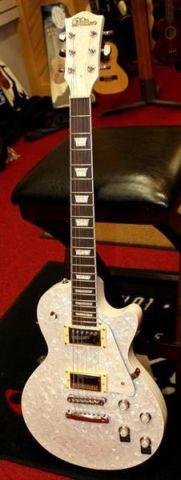 Dillion DL-650-P/ACT Champagne Pearl LP Style Electric Guitar