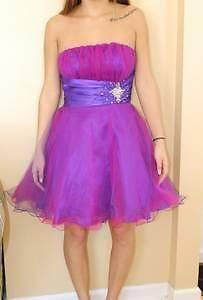 dinner dance dress - purple