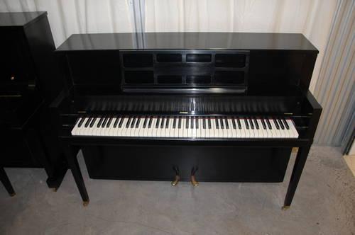 Ebony Steinway Console Piano