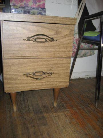 End Table, with two drawers - Used