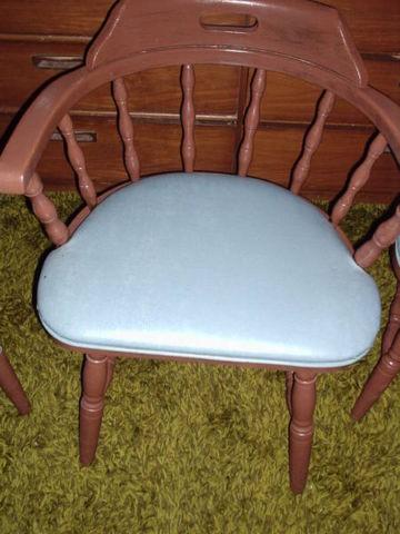 ETHAN ALLEN 1950 OR 60'S CHAIR REPAINTED.