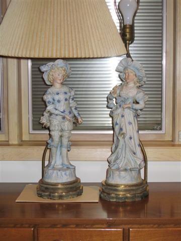 Figurine lamps...make your best offer.