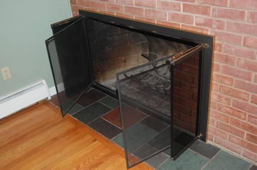 Fireplace Screen and Glass Doors 54