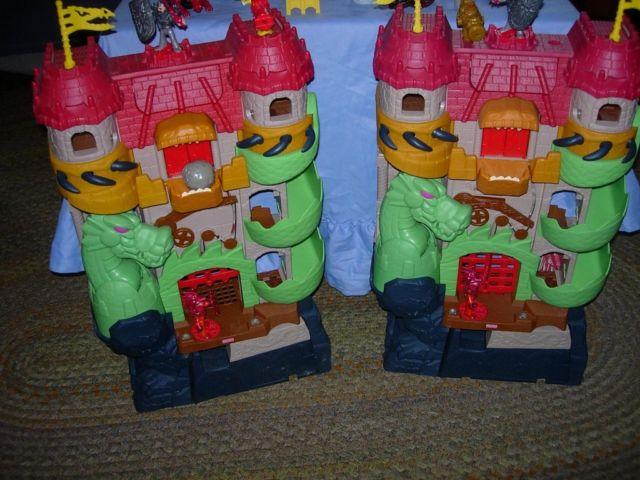 Fisher Price Castles and extras