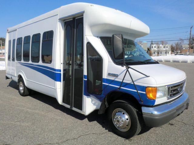 Ford 20 Passenger Wheelchair Shuttle Bus For Sale - Low Mileage!