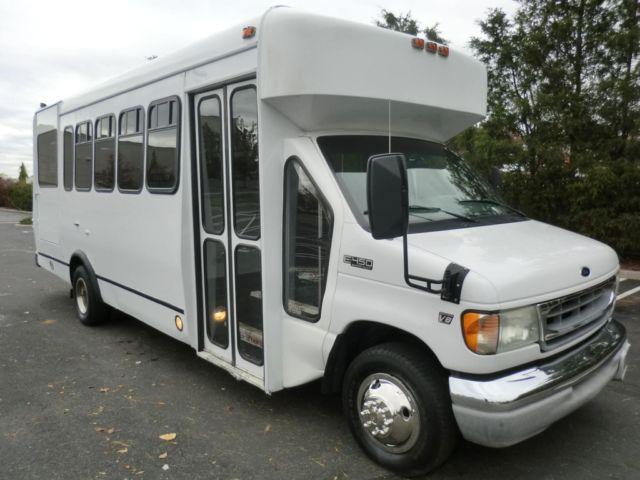Ford E450 Extremely Low Mileage Wheelchair Shuttle Bus For Sale