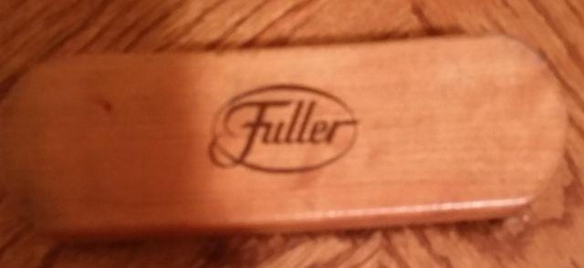 Fuller Brown Wood Cleaner Dress Shoe Sneaker Cleaner Wiper Brush