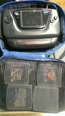 Game Gear with 8 Games