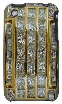 Gold and Diamond Art iPhone Case - Top Seller