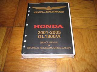 Goldwing GL1800/A GL1800 + ETM Service Repair Manual Part# 61MCA04