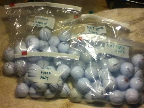 Golf balls recondition