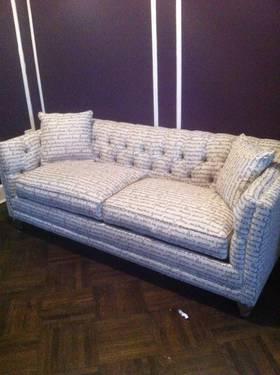 Gorgeous Robin Bruce queen sofa bed
