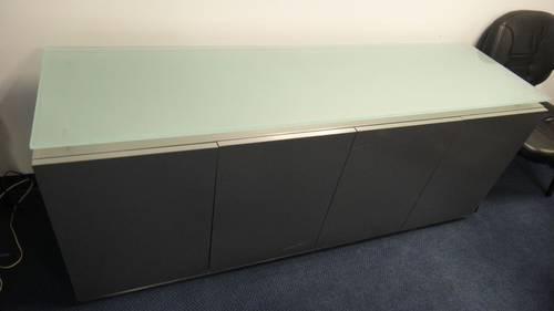 Graphic Series Credenza In-stock with Wenge Front
