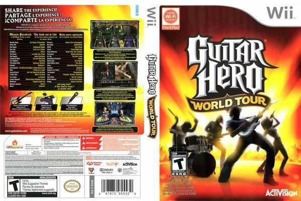 Guitar Hero World Tour Nintendo Wii Video Game