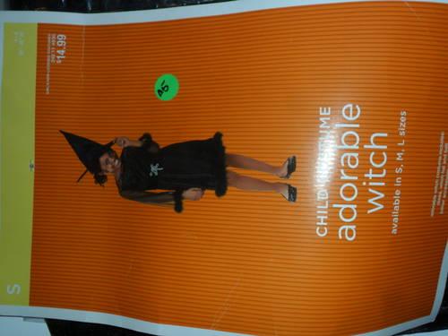 Halloween costume October witch brand new