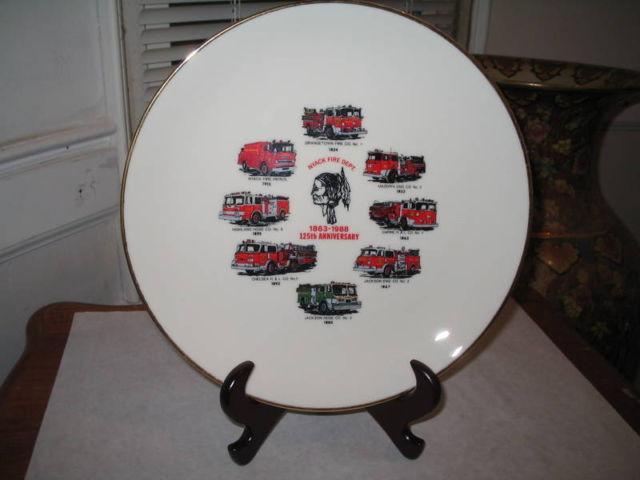 HAVERSTRAW FIRE DEPT. COLLECTOR PLATE 1969