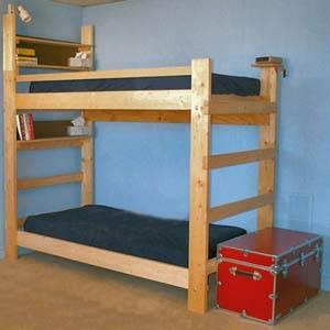 Heavy Duty All Sizes Solid Wood Bunk Bed (hdswbb)