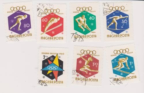 Hungary 1301-6+b217 & 1406-12 stamp sets