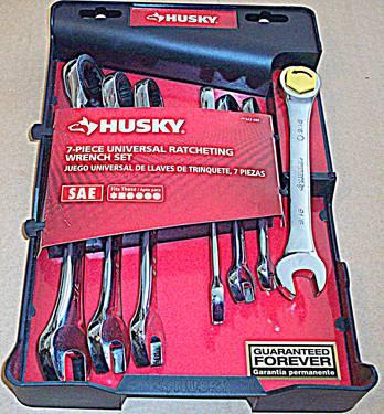 Husky 10-Piece SAE & Metric T-Handle Wrenches - NIP