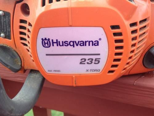 Husqvarna 235 chain saw