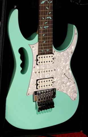 Ibanez Premium Jem70V-SFG Sea Foam Green Steve Vai Electric Guitar w/C