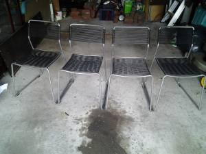 Ikea Poang Chair and Footstool