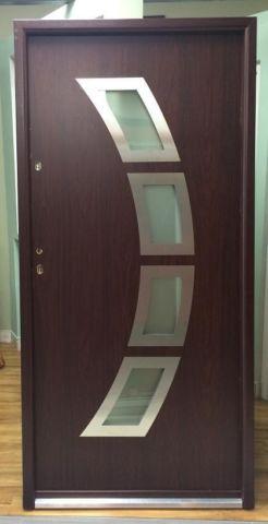 In Stock Exterior Metal PVC Moisture Resistant Doors!