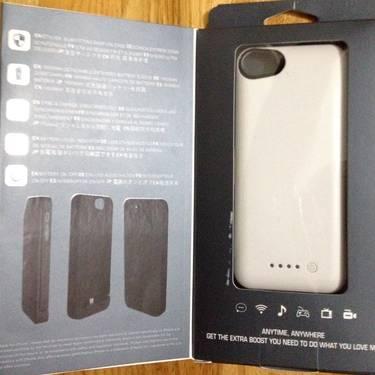 Iphone5 Enclosed battery case,10 pieces black & white