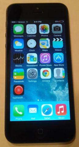iPhone 5 16gb Black Verizon Like New