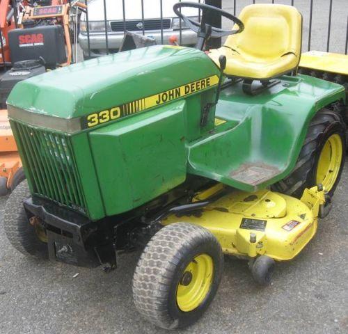 John Deere 330 Diesel Garden tractor