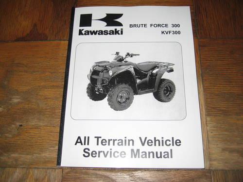 Kawasaki Brute Force 750 4X4i EPS KVF750 Service Shop Repair Manual