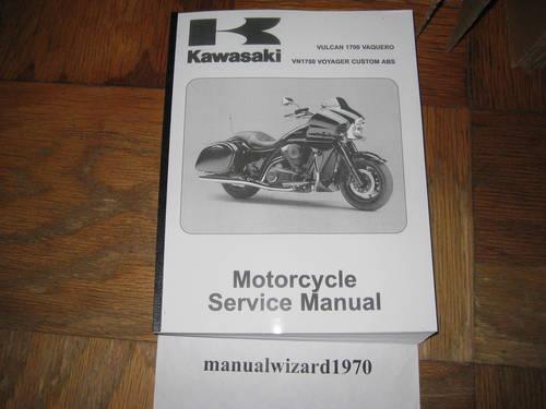 Kawasaki Vulcan 750 VN750 VN700 Service Manual Part# 99924-1054-18