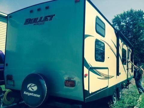 Keystone bullet travel trailer