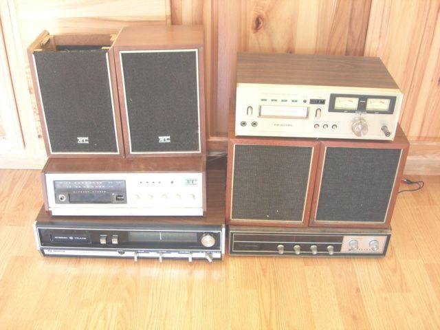 Large 8-Track Player & Cassette Collection
