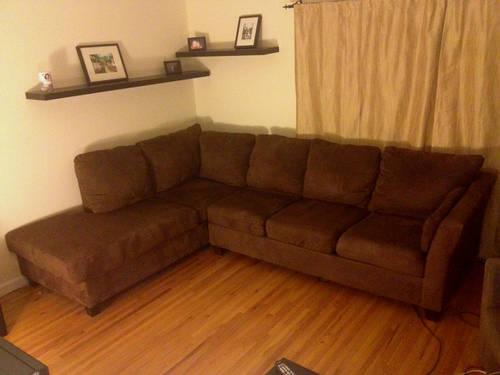 Large chase sectional sofa couch - $399