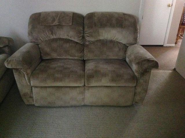 LaZBoy Recliners - love seat and motorized lift recliner