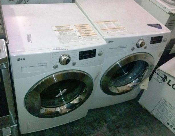 LG Compact Washer & Electric Ventless Dryer (Like New)