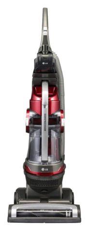 LG Kompressor Pet Care Upright Vacuum, Bagless, Red, Only