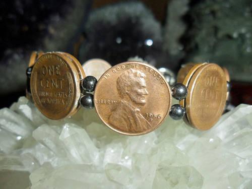 Lincoln Wheat Penny Bracelet-Originally $100.00