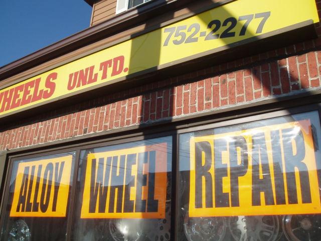 Long Island New York Alloy wheel repair. Rim repair, crack repair!!